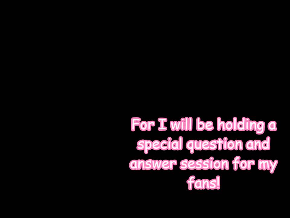 Tamers12345 Question and Answer Interview Coming Soon...!